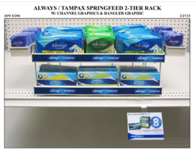 Picture of Femcare Display Racks - Always AMJ 13.14