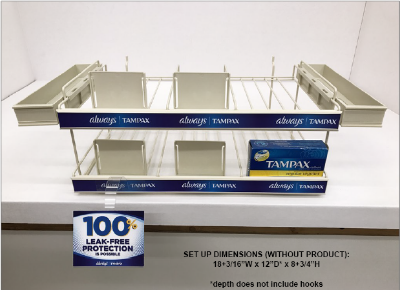 Picture of Always/Tampax 2-Tier Rack Rerun