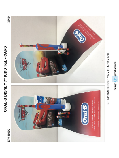 Picture of Oral-B Costco Disney Kids Rechargeable T&L 18/19