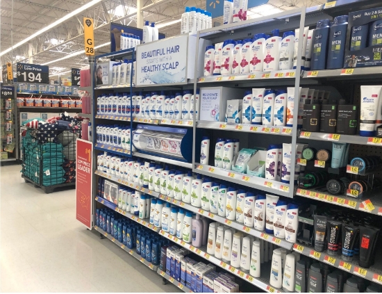 Picture of H&S Walmart #Crazytown Shelf Test