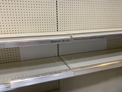 Picture of Olay Walmart Highlighter Shelf 19.20