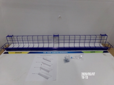 Picture of Tampax Walmart Wire Racks