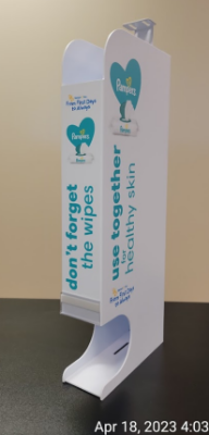 Picture of Pampers Wipes Gravity Racks (WMT branded)