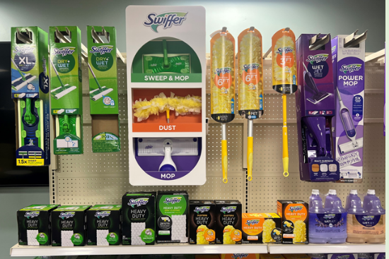 Picture of Swiffer In Aisle Shadow Boxes