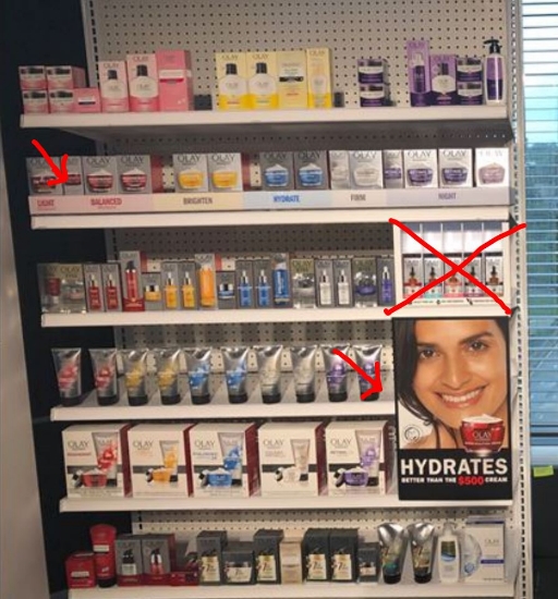 Picture of Olay Must Try Shelf
